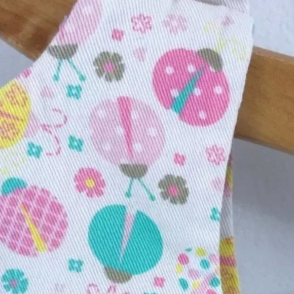 Vintage Ladybug Print Summer Dress 24 mos - Picture 2 of 8